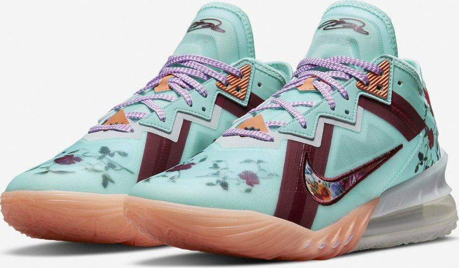 Lebron james floral on sale shoes