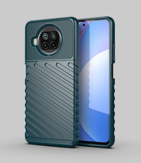 Hurtel Thunder Back Cover Σιλικόνης Πράσινο (Xiaomi Mi 10T Lite)