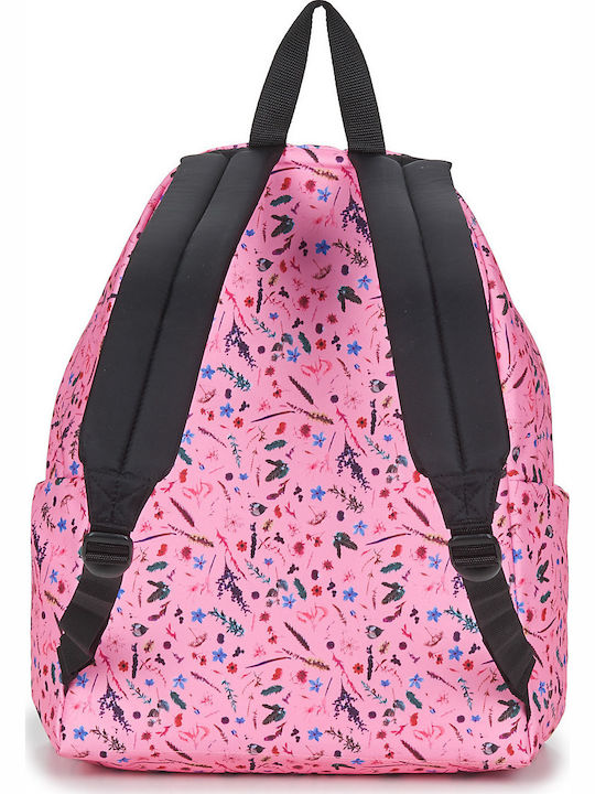 Eastpak Padded Pak'r Herbs Pink Σχολική Τσάντα Πλάτης Γυμνασίου - Λυκείου σε Ροζ χρώμα 24lt