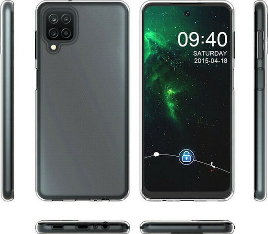 Erbord Back Cover Σιλικόνης 1mm Διάφανο (Galaxy A12)