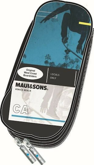 Maui & Sons Pencil Case Blue