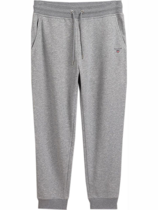 Sweatpants with Elastic Gray