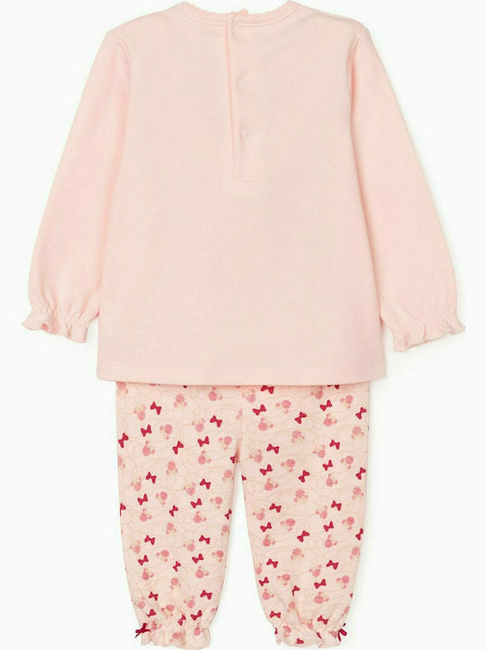 Zippy baby pajamas 'DANCE WITH MINNIE', PINK