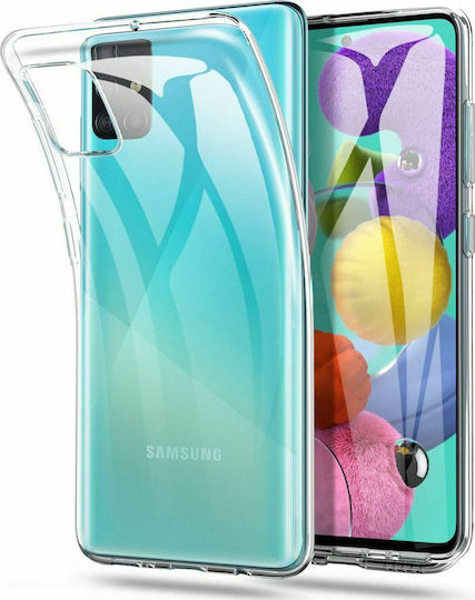 Back Cover Silicone 1.5mm Transparent (Galaxy A71)