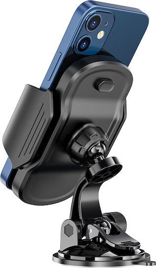Hoco Just Fast CA82 Auto Handyhalterung 4.5" - 6.5" mit verstellbaren Haken Schwarz