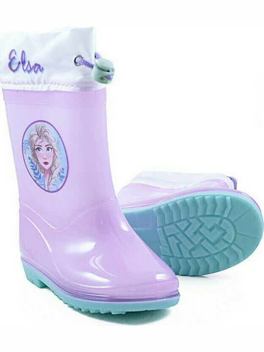 Παιδική Γαλότσα για Κορίτσι Disney Frozen Χρώματος Μωβ WD13328