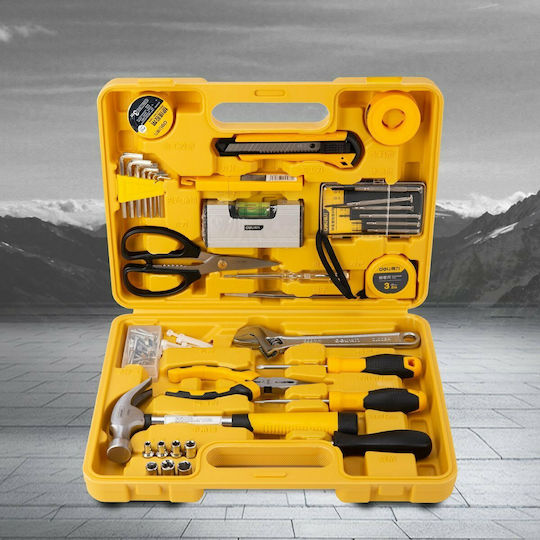 Deli Tool Case with 38 Tools