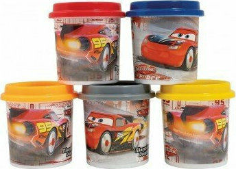 AS 5 Πλαστοζυμαράκια Πλαστελίνης Cars για 3+ Ετών