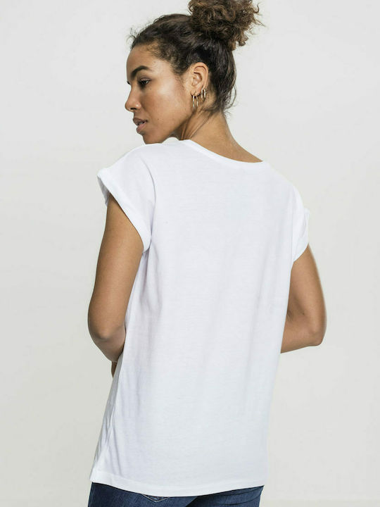Merchcode The Who Classic Target Women's T-shirt White