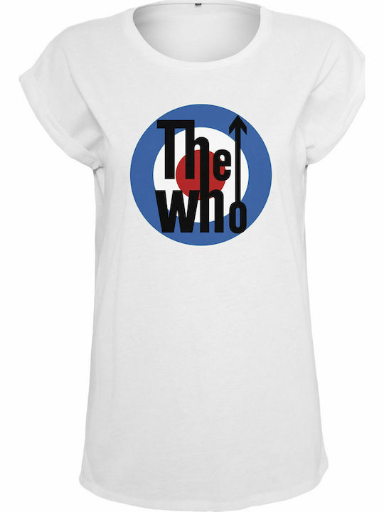 The Who Classic Target Damen T-Shirt Weiß