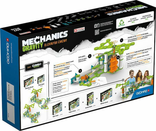 Geomag Παιχνίδι Κατασκευών Πλαστικό Mechanics Gravity Elevator Circuit για Παιδιά 8+ Ετών