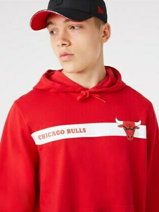 NBA Team Chibul Sweatshirt with Hood Red