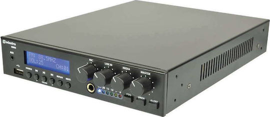 Adastra UM90 Integrat Amplificator comercial 90W/100V și Conexiuni USB/FM/Bluetooth