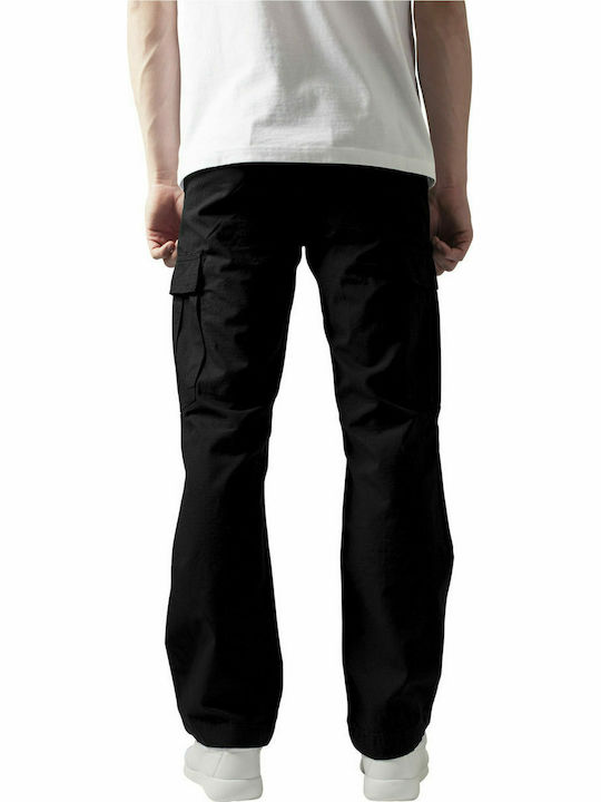 Urban Classics TB630 Men's Trousers Cargo in Regular Fit Black