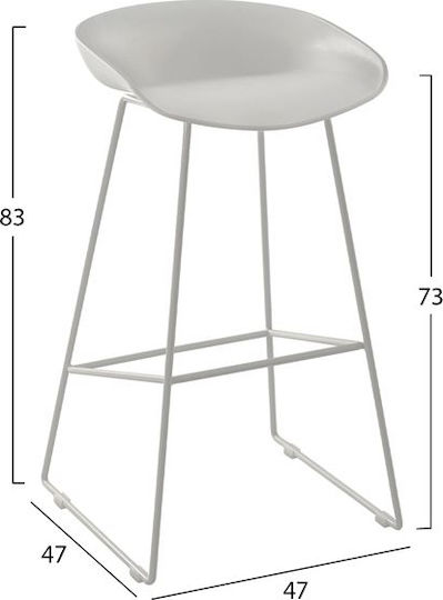 Σκαμπό Μπαρ Naila 2τμχ 47x47x83εκ. Σκαμπό Μπαρ Naila 2τμχ 47x47x83εκ.