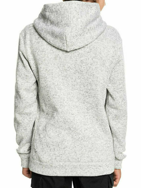 Quiksilver Kinder Sweatshirt mit Kapuze und Taschen Gray Keller