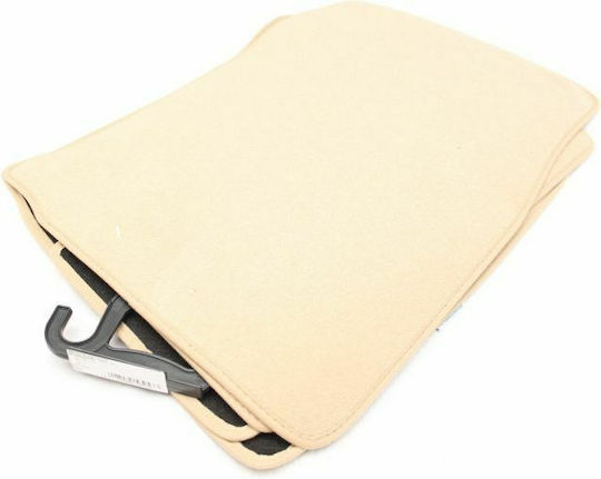 Petex Set of Front and Rear Mats 4pcs for Toyota Land Cruiser 2003-2009 Beige