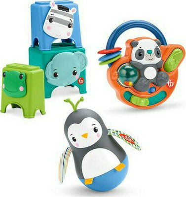 Fisher Price Baby-Spielzeug Hello Hands Play Kit mit Musik für 6++ Monate