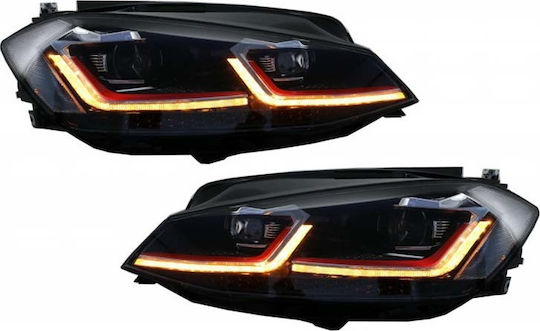 Carner Μπροστινά Φανάρια Volkswagen Golf 2τμχ
