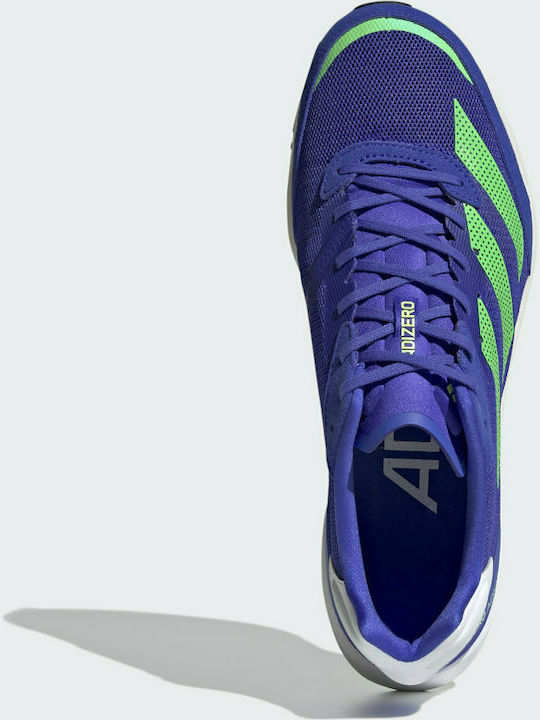 Adizero Adios 6 Sport Shoes Running Green / Screaming Green / Cloud White
