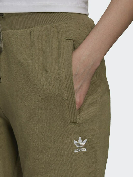Essentials Adicolor Slim Sweatpants Jogger Orbit Green