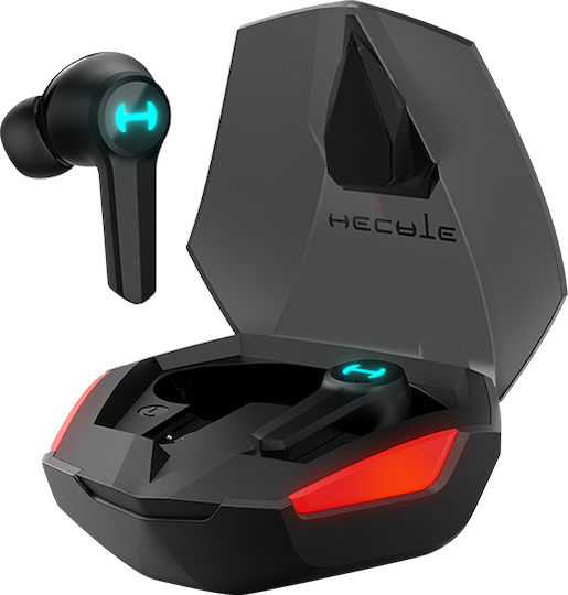 Edifier GT4 In-ear Bluetooth Handsfree Ακουστικά με Αντοχή στον Ιδρώτα και Θήκη Φόρτισης Μαύρα
