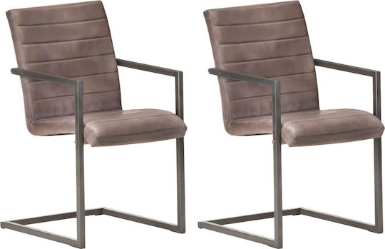 Überhang Stühle Speisesaal Coffee 2Stück 51x56x91cm