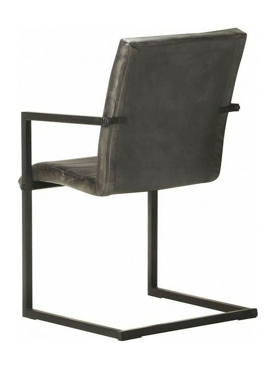 Überhang Stühle Speisesaal Grey 4Stück 51x56x91cm