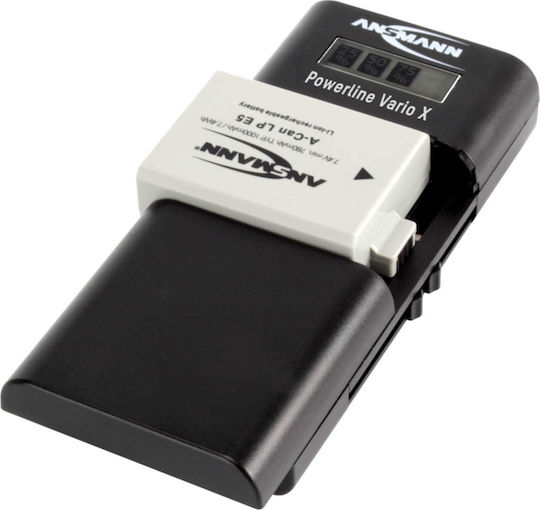 Ansmann Powerline Vario X USB Încărcător 2 Baterii Li-ion/Ni-Cd/Ni-MH Dimensiune AA/AAA