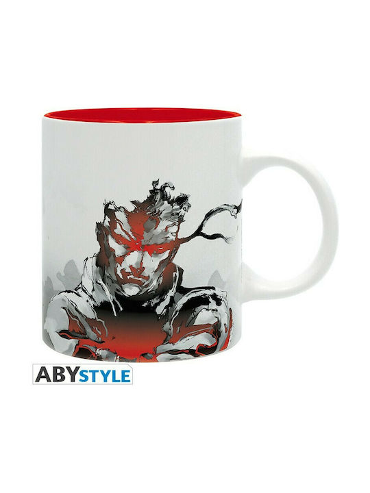 Abysse Metal Gear Solid - Rising Κούπα Κεραμική Λευκή 320ml