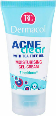 Dermacol Acneclear Acne , Blemishes & Moisturizing Day Gel Suitable for Oily Skin 50ml 4352A