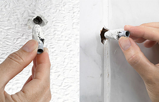fischer Fix It Κιτ Επισκευής Τρυπών Σφραγιστική Σιλικόνη Λευκή 10τμχ