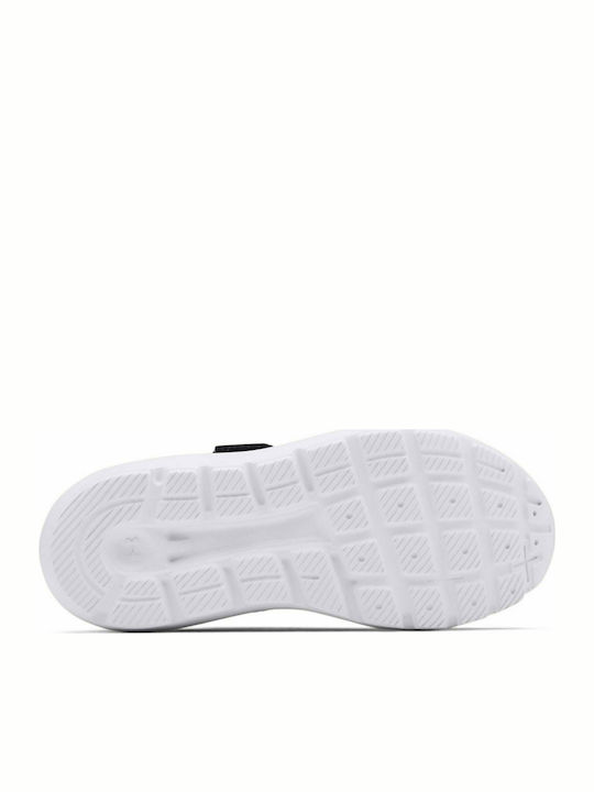 Surge 2 Kids Sports Shoes Running with Hoop & Loop Closure Black