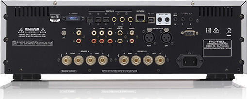Rotel RA-1592 MKII Ολοκληρωμένος Ενισχυτής Hi-Fi Stereo 350W/4Ω 200W/8Ω Ασημί