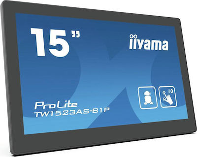 Iiyama POS Monitor Prolite 15.6" IPS / LED με Ανάλυση 1920x1080