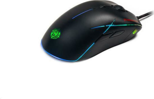 Zeroground KAITO v2.0 RGB Gaming Ποντίκι 6400 DPI Μαύρο