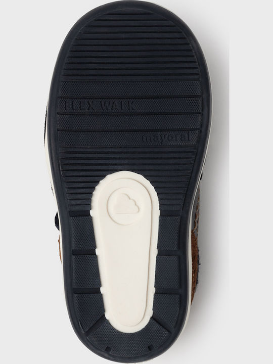 My First Steps Kids Sneakers with Scratch Navy Blue