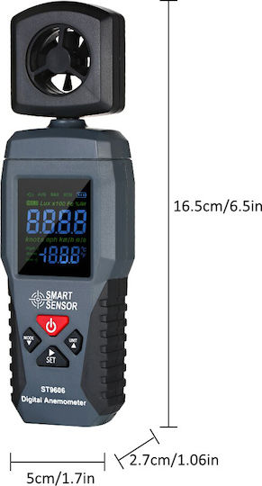 Smart Sensors ST9606 Wind Gauge with Sensor 0,3~30m/s