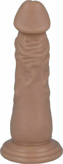 Intense Mr Intense Realistic Cock 6 Ρεαλιστικό Dildo με Βεντούζα Καφέ 15cm