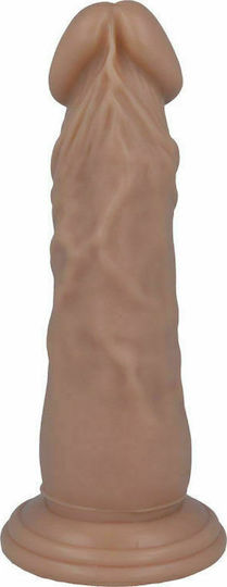 Intense Mr Intense Realistic Cock 6 Ρεαλιστικό Dildo με Βεντούζα Καφέ 15cm