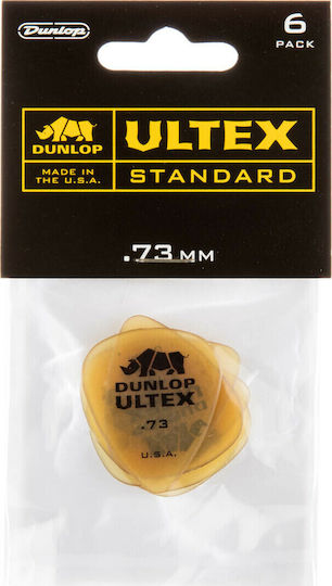 Dunlop Πένες Κιθάρας Ultex Standard Pick Πάχους 0.73mm Σετ 6τμχ