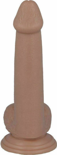 Intense Mr Intense Realistic Cock 10 Glass Dildo with Balls and Suction Cup Flesh 18cm