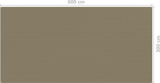 vidaXL Floor for Camping Tent 600x300cm
