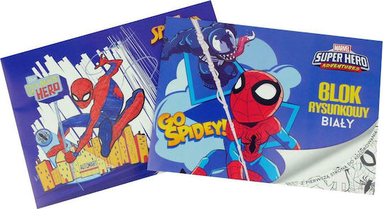 Disney Μπλοκ Ζωγραφικής Spiderman A4 21x29.7cm