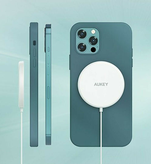Aukey Încărcător Magsafe 15W Albς (LC-A1)