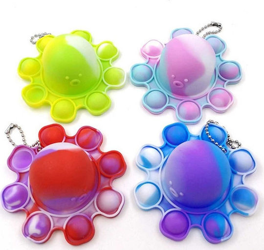 Pop it Fidget Mini Octopus Silicone Multicolour 333319