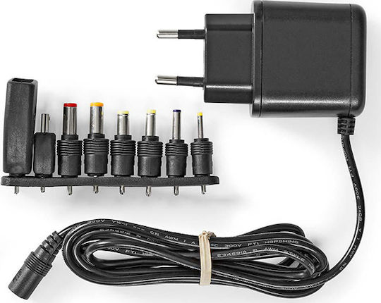 Nedis Universelles Netzadapter 5V 2.5A mit Leistung 12.5W mit Steckerset (ACPA111)