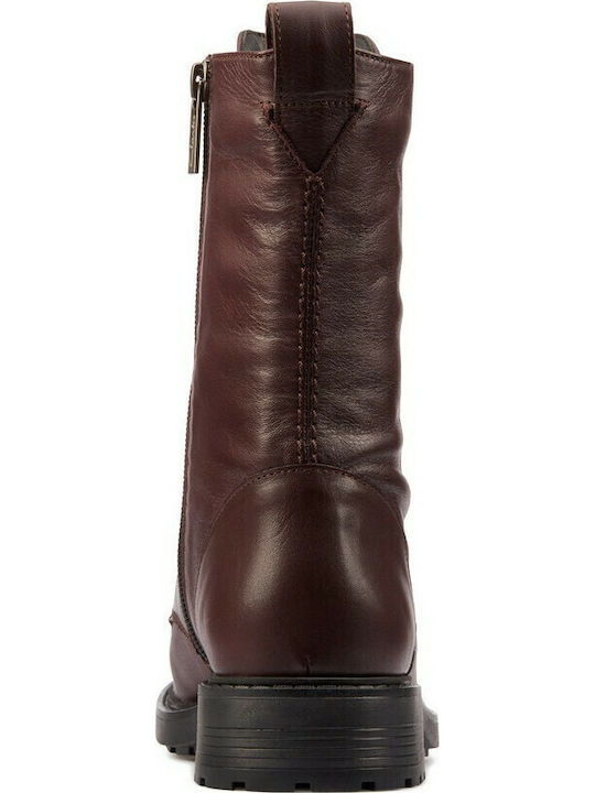 Orinoco2 Leather Women's Ankle Boots Burgundy