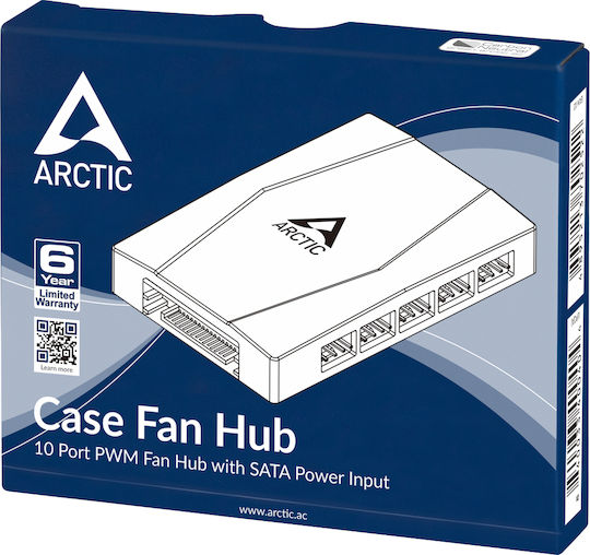 Arctic Fan Hub Black