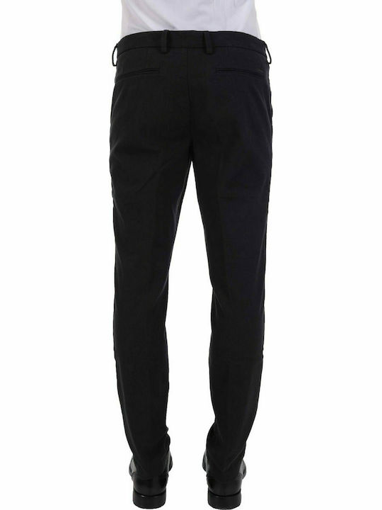 Hugo Boss Kaito Men's Trousers Suit Elastic in Slim Fit Black